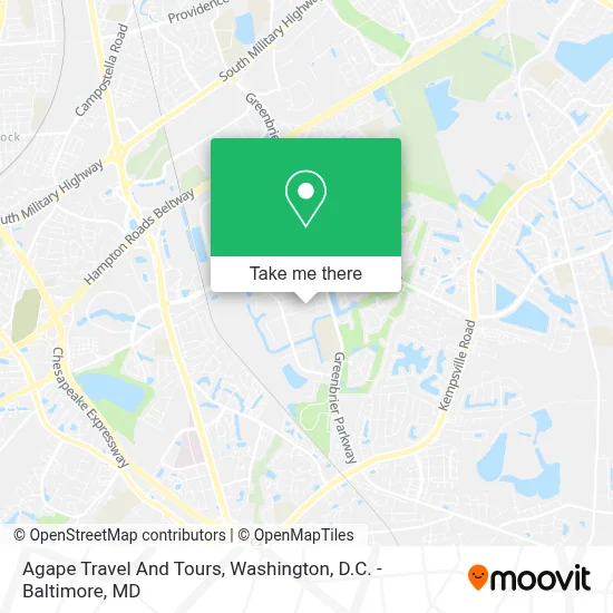 Agape Travel And Tours map