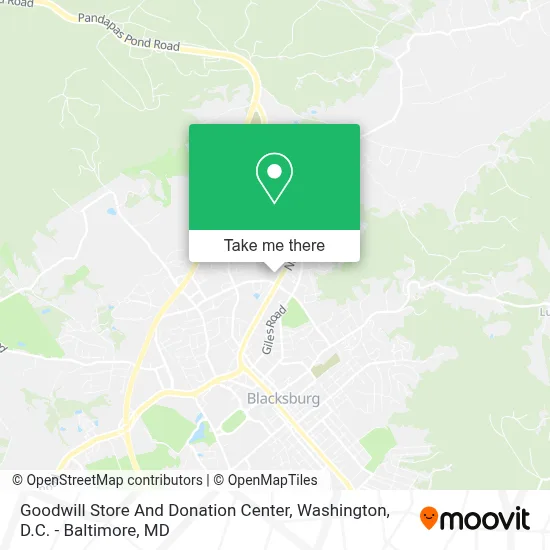 Goodwill Store And Donation Center map