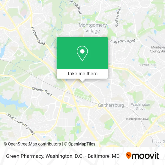 Green Pharmacy map