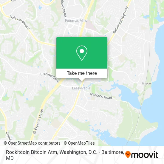 Rockitcoin Bitcoin Atm map