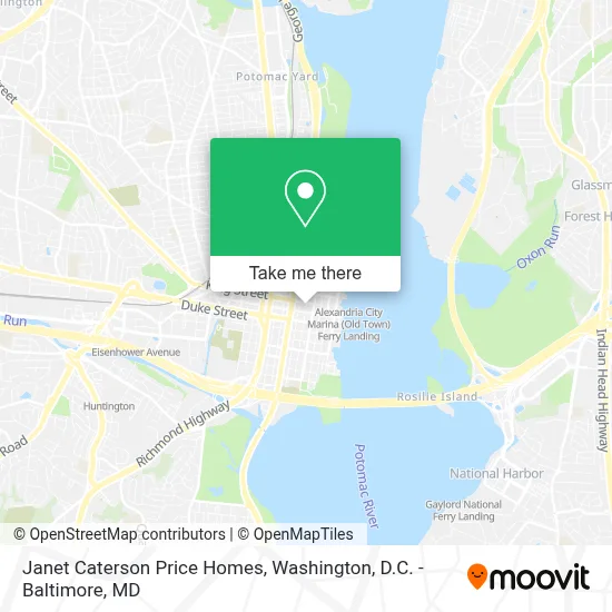 Janet Caterson Price Homes map