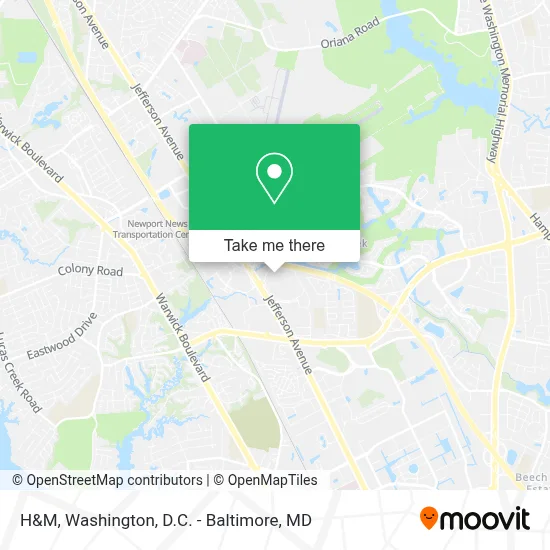 H&M map