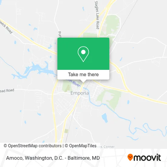 Amoco map