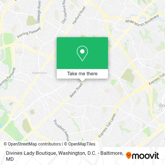 Divines Lady Boutique map