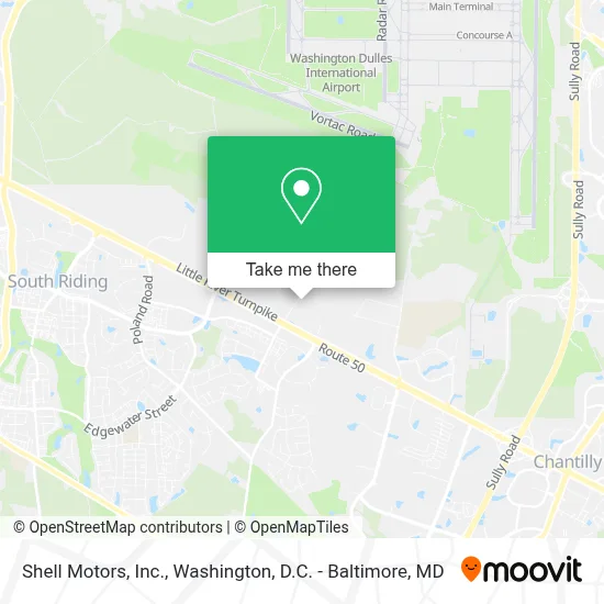 Shell Motors, Inc. map