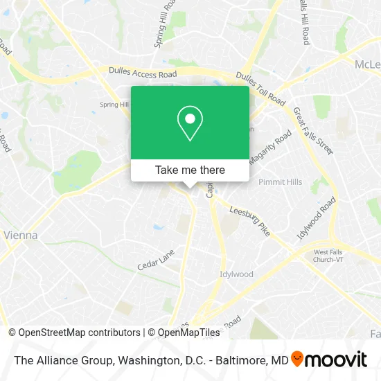 The Alliance Group map