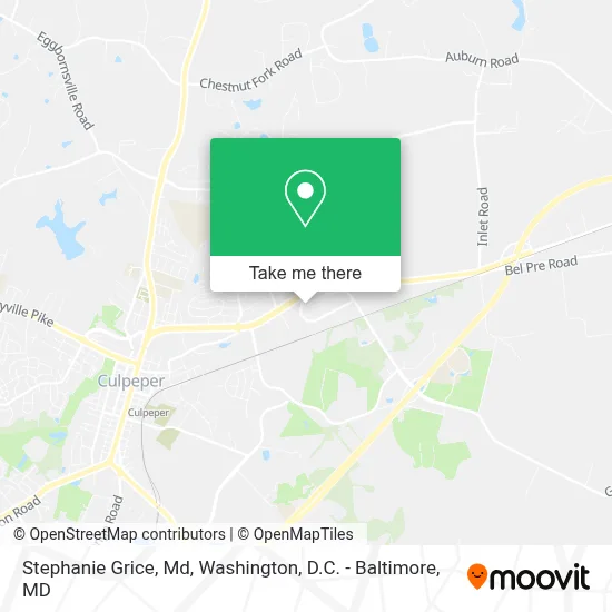 Stephanie Grice, Md map