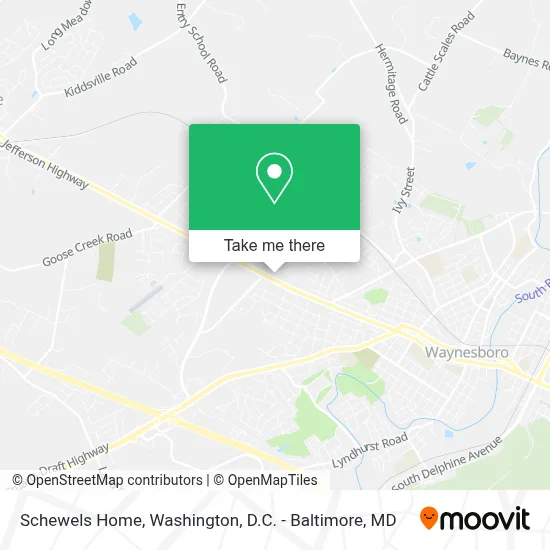 Schewels Home map