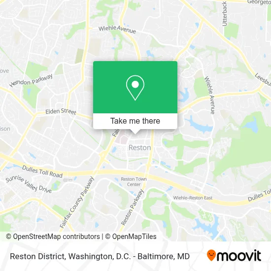 Reston District map