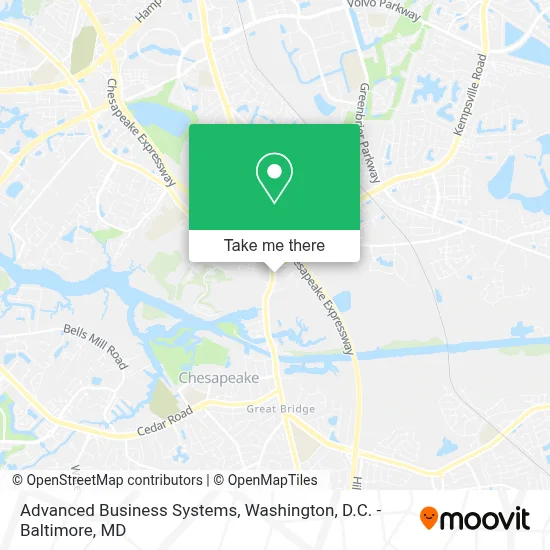Advanced Business Systems map