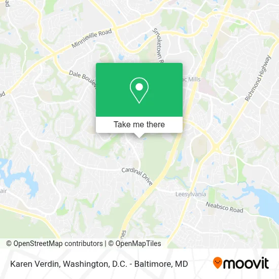 Karen Verdin map