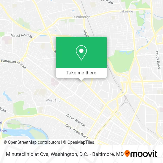 Minuteclinic at Cvs map
