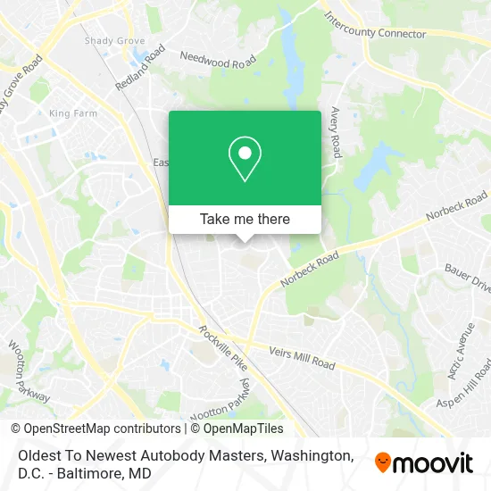 Oldest To Newest Autobody Masters map