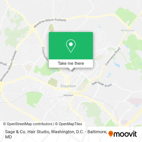 Sage & Co. Hair Studio map