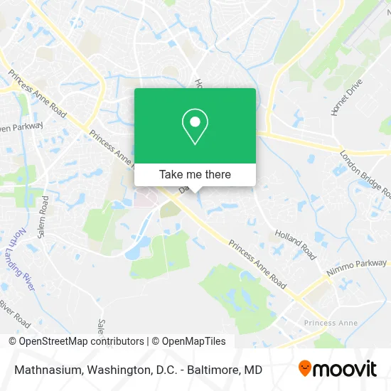 Mathnasium map