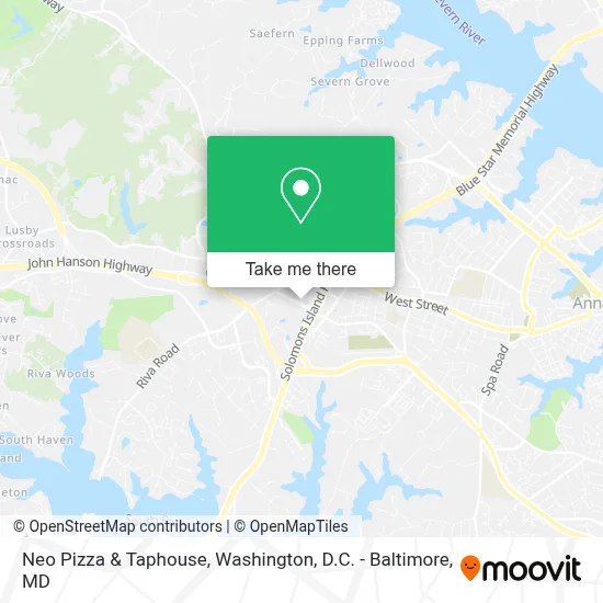 Neo Pizza & Taphouse map