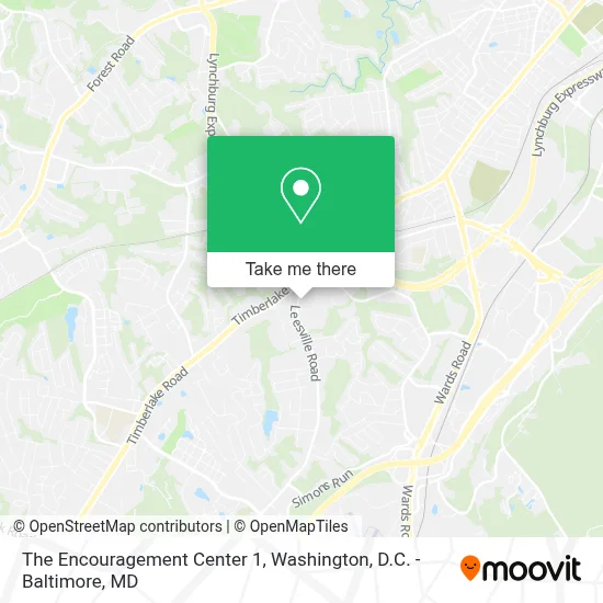 The Encouragement Center 1 map