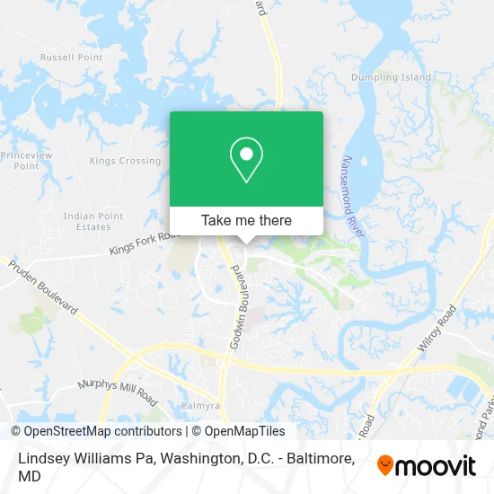 Lindsey Williams Pa map