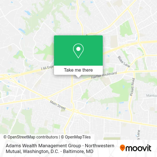 Adams Wealth Management Group - Northwestern Mutual map