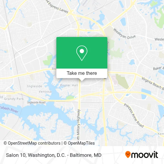 Salon 10 map
