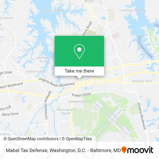 Mabel Tax Defense map