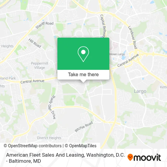 American Fleet Sales And Leasing map