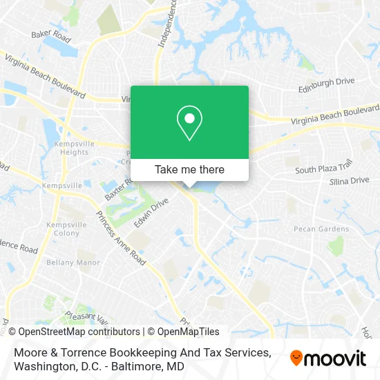 Moore & Torrence Bookkeeping And Tax Services map