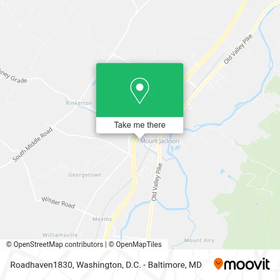 Roadhaven1830 map