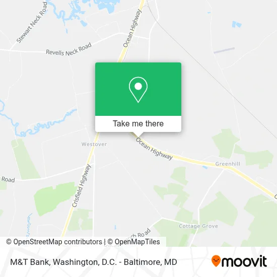 M&T Bank map