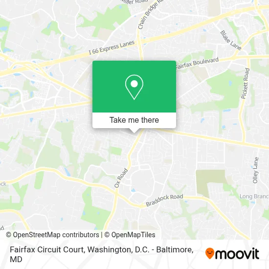 Fairfax Circuit Court map