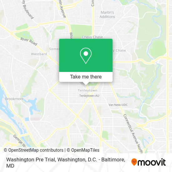 Washington Pre Trial map