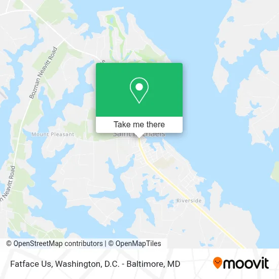 Fatface Us map