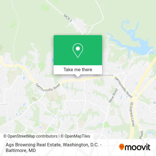 Ags Browning Real Estate map