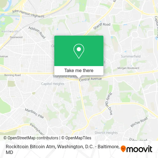 Rockitcoin Bitcoin Atm map