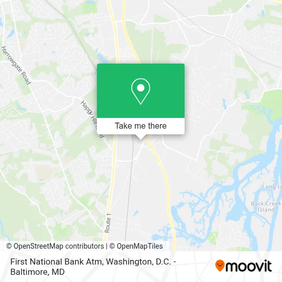 First National Bank Atm map