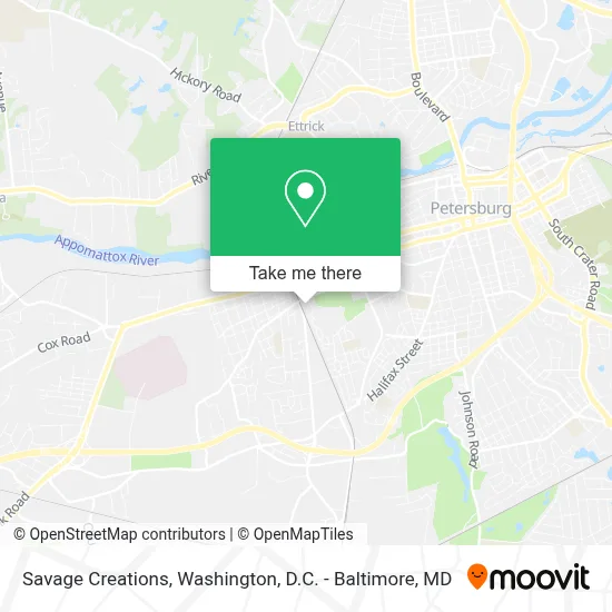 Savage Creations map