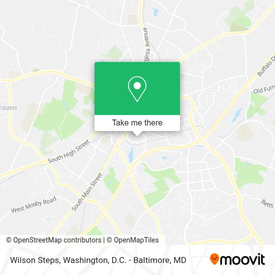 Wilson Steps map