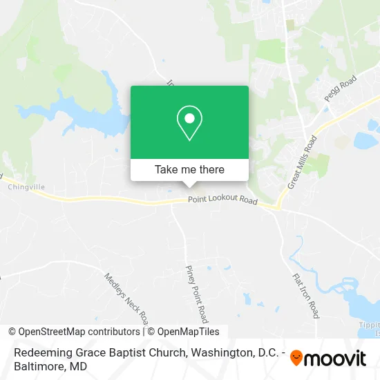 Redeeming Grace Baptist Church map