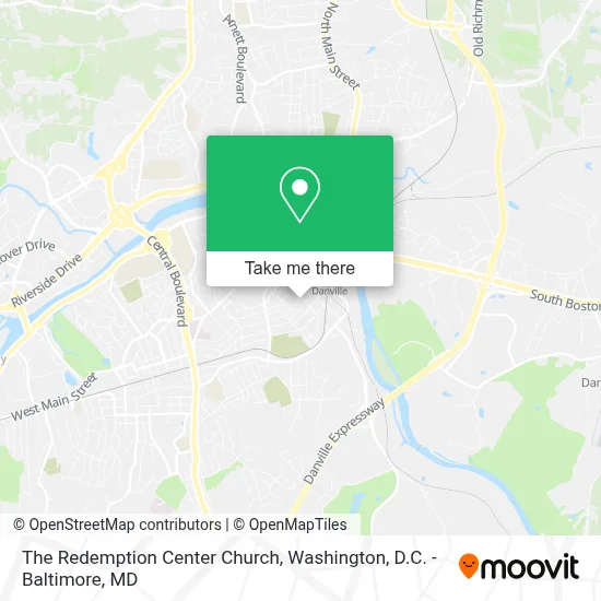 The Redemption Center Church map