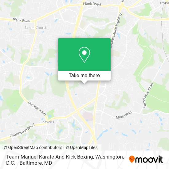 Team Manuel Karate And Kick Boxing map