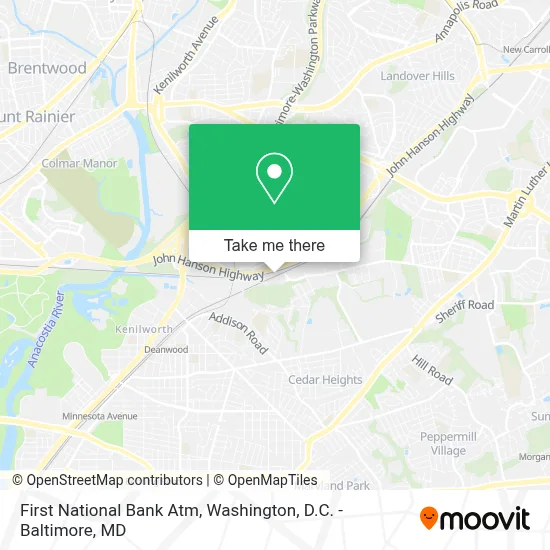 First National Bank Atm map