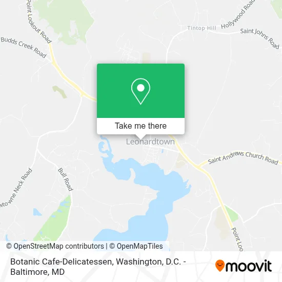 Botanic Cafe-Delicatessen map
