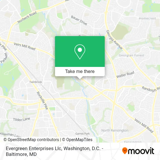 Evergreen Enterprises Llc map