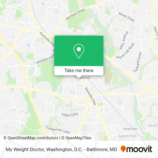 My Weight Doctor map