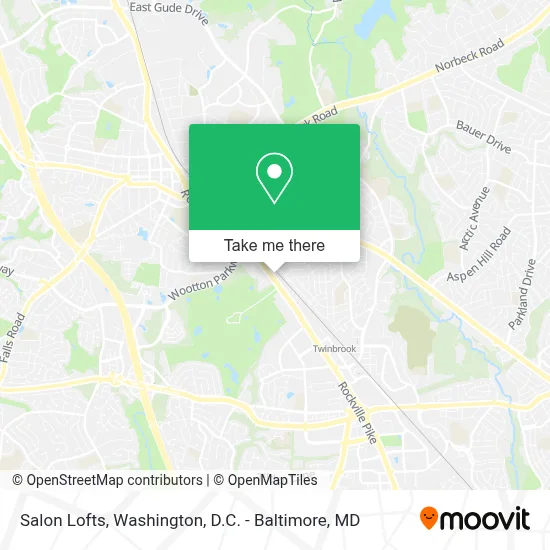 Salon Lofts map