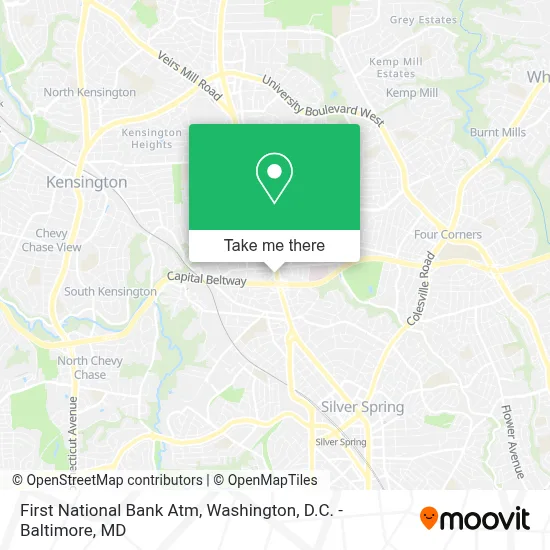 First National Bank Atm map