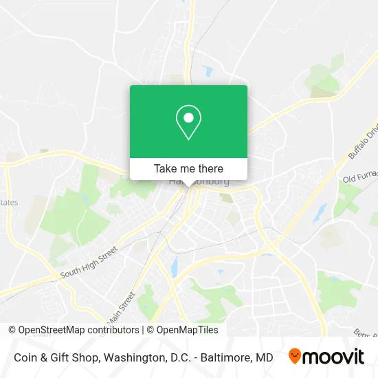 Coin & Gift Shop map