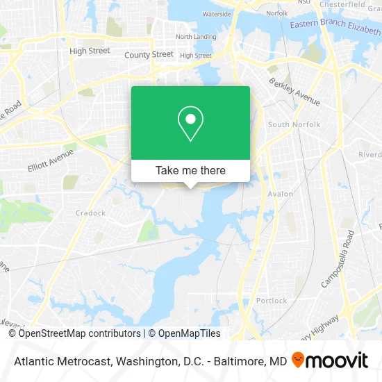 Atlantic Metrocast map