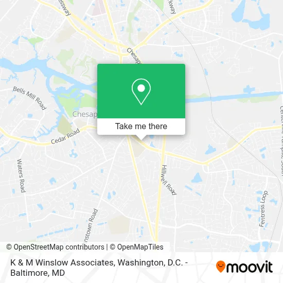 K & M Winslow Associates map