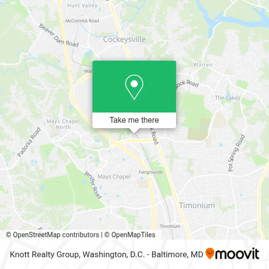 Knott Realty Group map